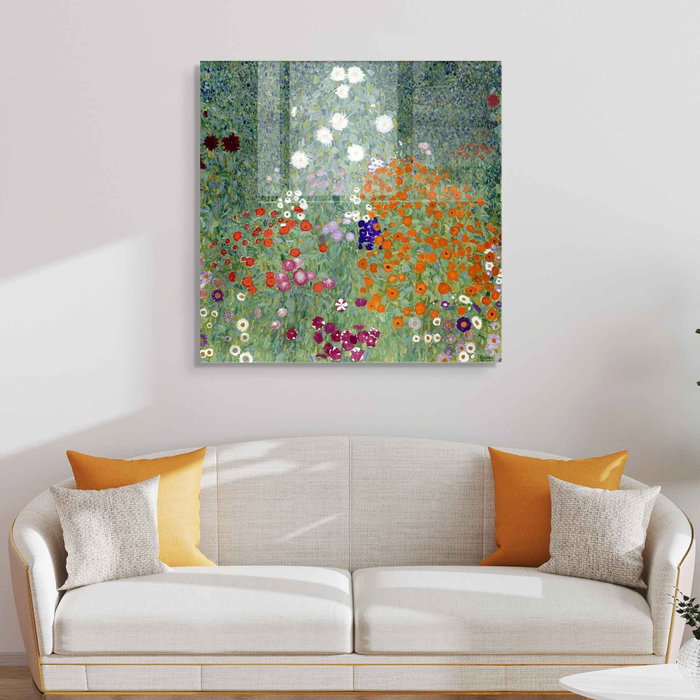 Wallity Cuadro Decorativo de Vidrio Templado Multicolor 40 x 40 cm